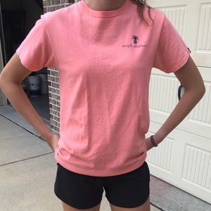 Simply Southern Coral Tee